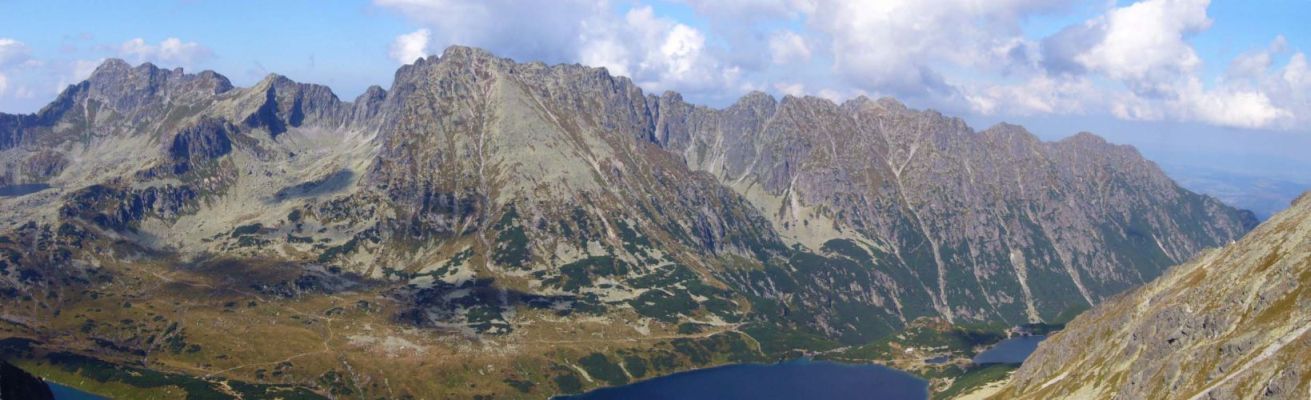 Tatry - Orla Perć - panorama ze Szpiglasowego Wierchu
