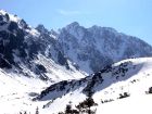 Tatry zdjęcia - Wierch pod Fajki i Granaty z Doliny Gąsienicowej - zima