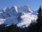 Tatry zdjęcia - Kościelec i Świnica oraz Mały Kościelec - zima