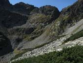 Wrota Chałubińskiego - widok ze szlaku na Szpiglasową Przełęcz